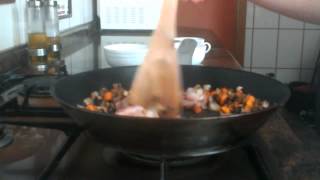 Arroz con pollo y verduras al curry [upl. by Glaab]