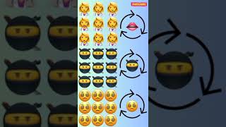 Find Odd Emoji out emojichallenge youtubeshorts findthedifference games viralshorts [upl. by Assiralk]