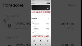 Lhe ajudo a obteres o teu cartão VISA [upl. by Ahcsat]