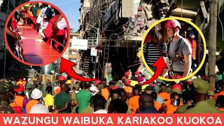 AJALI YA GHOROFA KARIAKOO MAJERUHI WAONGEZEKA [upl. by Ecallaw]