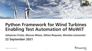 Python Framework for Wind Turbines Enabling Test Automation of MoWiT [upl. by Yerg]