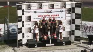 WSK EURO SERIES 2013 Round 4 Genk KZ1 FINAL2 [upl. by Irena]