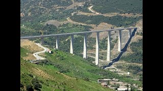 AUTOROUTE JIJEL SETIF 110 KM le principe consiste à relier tous les ports algériens à lautoroute es [upl. by Eahc]