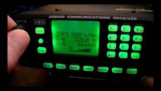 AOR ar8600mk2 longwave test [upl. by Aloisius]