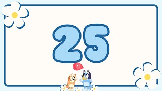 25 Second Timer Bluey for Kids  Calm and Relaxing Music [upl. by Creamer]