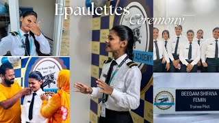 Induction Ceremony Vlog  Epaulettes ceremony 🛩🤍 [upl. by Madeleine691]