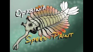 Opabinia  SpeedPaint [upl. by Kenweigh]