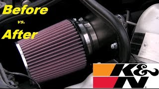 BMW E46 320Ci AIRFILTERED SOUND beforeafter HD [upl. by Ebby]