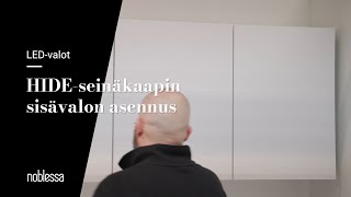 Noblessa  Hideseinäkaapin sisävalon asennus [upl. by Checani187]