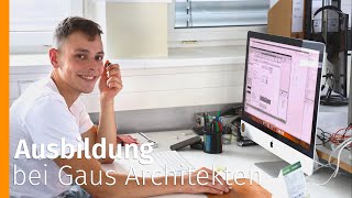 Ausbildung zum Bauzeichner bei Gaus Architekten [upl. by Ariamo]