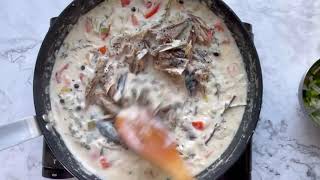 How To Cook Salted Mackerel Run Down “Run Dung” [upl. by Jeanne701]