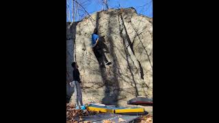 Fruity pebbles V2  Torch Boulder  Powerlinez bouldering [upl. by Gnourt]