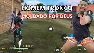 deficientefisico  FREE FIRE MAX  HOMEM TRONCO  100k [upl. by Noraa]