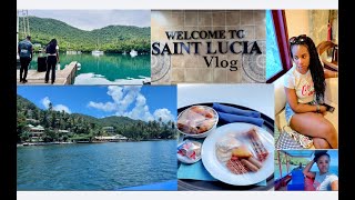 ST LUCIA VACATION VLOG PART 1 vlog stlucia vacation 2024 [upl. by Maher]