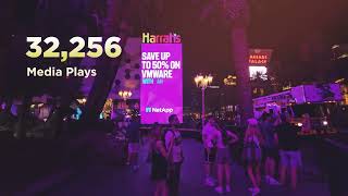 NetApp Aug 2024 3Prop Spotlight Outdoor Las Vegas Digital Billboards [upl. by Ocnarf]