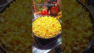 Spicy popcorn 🍿 🥵 mirch masale vali tasty popcorn 🍿 😋  foodpopcorn bhutte recipe trending [upl. by Behlau338]