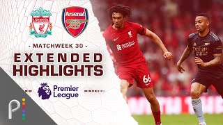 Liverpool v Arsenal  PREMIER LEAGUE HIGHLIGHTS  492023  NBC Sports [upl. by Alael89]