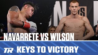 Keys to Victory for Both Emanuel Navarrete and Liam Wilson  Fight Friday 10 PM ET ESPN [upl. by Hayman]