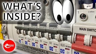 WHATS INSIDE AN RCBO  CAN YOU NAME THE KEY COMPONENTS [upl. by Ycal]