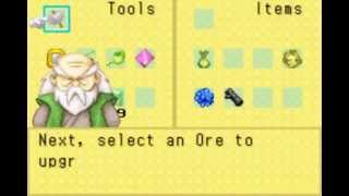 Harvest Moon Friends of Mineral Town  Upgrading Tools [upl. by Hebrew]