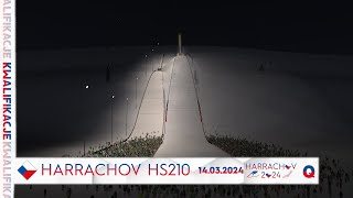 🔴IV DSJ4 FoxCup Mistrzostwa Świata w Lotach  Harrachov 2024  Kwalifikacje🔵 [upl. by Arahsit]