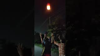 Hot air balloon trick  Deepawali 2024 special magicballoons  diwali diwalivibe hotairballon [upl. by Urbanna]