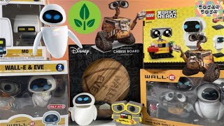 Disney Pixar WallE Collection Unboxing Review l WallE and Eve Vinyl Figures ASMR [upl. by Ahens]