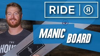 2018 Ride Manic Snowboard  Review  TheHousecom [upl. by Friday]