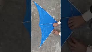 International Delta Kite Making Tutorial shorts [upl. by Nottus]