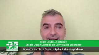 Dia 2 doctubre Rikki de Xiula a lescola Dolors Almeda de Cornellà [upl. by Steinman]