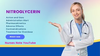 NITROGLYCERIN  Nitroglycerin Action  GTN Infusion  Nitroglycerin Nurses Note YouTube [upl. by Liamsi]