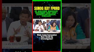 TIKLOP SI ARLENE BROSAS KAY FPRRD shorts shortvideo dutertequadcomm [upl. by Waylen923]