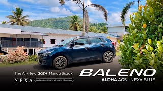 Explore The New Features of Baleno Alpha AGS 2024 Walk Around [upl. by Fosdick476]