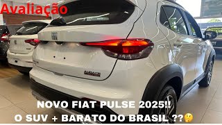 NOVO FIAT PULSE 2025 [upl. by Niledam]