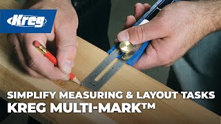 Kreg MultiMark™ Measuring and Marking Tool [upl. by Rima]