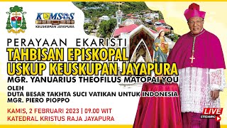 Tahbisan Episkopal Uskup Keuskupan Jayapura  Mgr Yanuarius Theofilus Matopai You [upl. by Eniawd935]