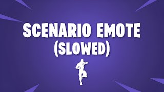 Fortnite  Scenario Emote Slowed 2 Semitones [upl. by Cohn]