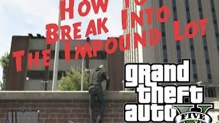 GTA 5 Online How To Recover Vehicles quotImpound Lotquot [upl. by Symons]