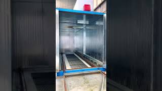 Powder paint spray booth painting paintbooth spraypainting painting powderpaint powdercoat [upl. by Efi429]