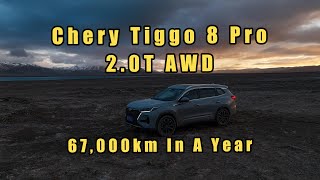 Chery Tiggo 8 Pro 20T AWD  67000km In One Year  English Subtitles  4K  奇瑞瑞虎8Pro一年总结 [upl. by Yrak956]