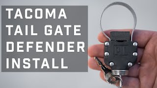 Tacoma Tail Gate Defender Install [upl. by Irina]