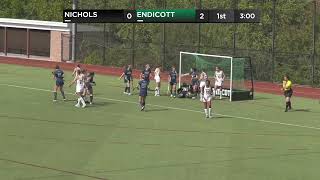 Endicott Field Hockey Highlights vs Nichols 092824 [upl. by Molahs165]