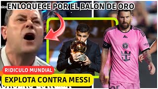 💥 TOMAS RONCERO ENLOQUECE por EL BALON DE ORO de RODRI y EXPLOTA CONTRA MESSI RIDICULO MUNDIAL [upl. by Novart763]