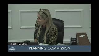 Planning Commission  June 12 2024 [upl. by Legyn]