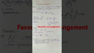 Favorskii rearrangement chemistry organicchemistry reactions reactionmechanism motivation [upl. by Hunfredo705]