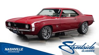 1969 Chevrolet Camaro SS 427 Tribute Pro Touring 4607NSH for sale  Charlotte Atlanta Dallas [upl. by Shepley]