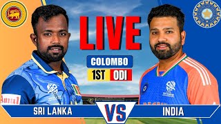 IND vs SL Live Match  1st ODI  Live Score amp Commentary  INDIA vs SRI LANKA Live Match Today [upl. by Spancake628]