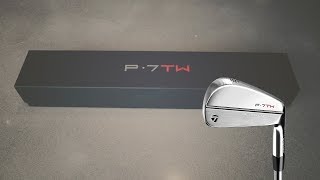 Unboxing Tigers Irons – Taylormade P•7TW Review [upl. by Lleval]