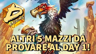 ALTRI 5 MAZZI DA GIOCARE AL DAY 1 DI MALETERRE HEARTHSTONE ITA [upl. by Atirehc876]