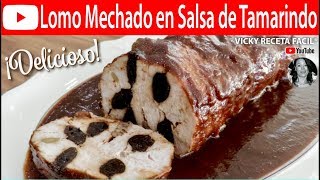 LOMO MECHADO EN SALSA DE TAMARINDO 🎄🤤  Vicky Receta Facil [upl. by Renell]